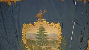 A flag in the Vermont Historical Society collection