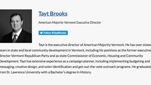 Tayt Brooks’ biography on American Majority’s website