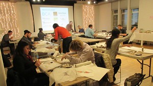 The Emerging Professionals Network design charrette at the BCA Center