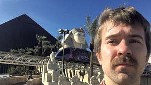 Paul Heintz at the Luxor Las Vegas