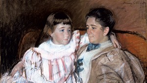 "Louisine Havemeyer and Her Daughter Electra" by Mary Cassatt