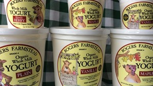 Fresh Yogurt and More at the Rogers Farm Stand