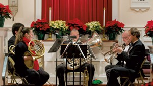 Vermont Symphony Orchestra's brass quintet