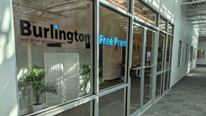 The Free Press office in Williston
