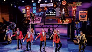 The cast of Jersey Boys