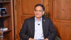 University of Vermont president Suresh Garimella