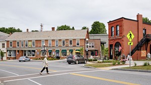 The historic Brandon downtown