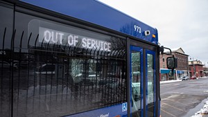 A Green Mountain Transit bus