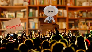 The Parmelee Post: Stuffed Bernie Sanders Doll Faces Tough Questions at Town Hall