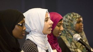 Muslim Girls Making Change slam poets