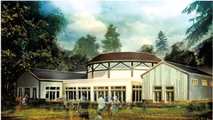 Rendering of Highland Center for the Arts