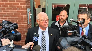Norm McAllister after his sentencing