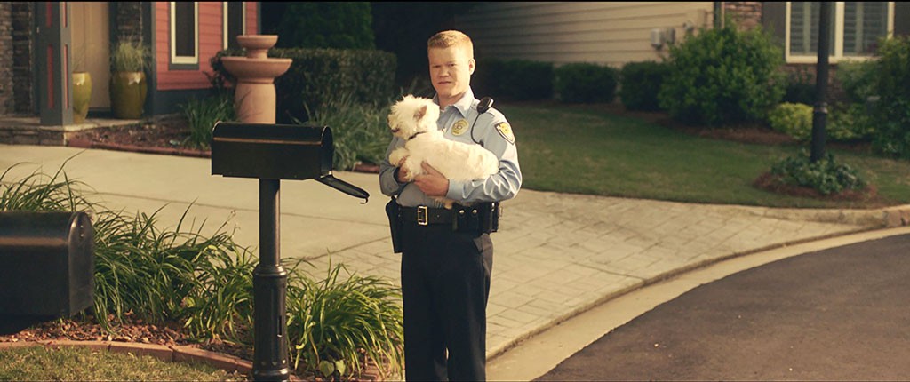 ARRESTING OFFICER Plemons proves to be the secret weapon in the year’s funniest film thus far