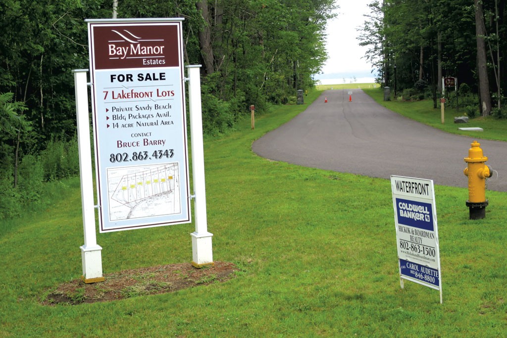 The former Camp Holy Cross lakefront property is for sale in Colchester - MATTHEW THORSEN