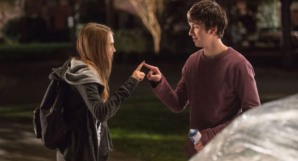 PARTNERS IN CUTE: Wolff and Delevingne play two kids with a paper-thin connection in this adaptation of Green's novel.