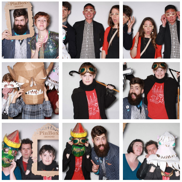 Guests got a kick out of the photo booth. - GENERATOR