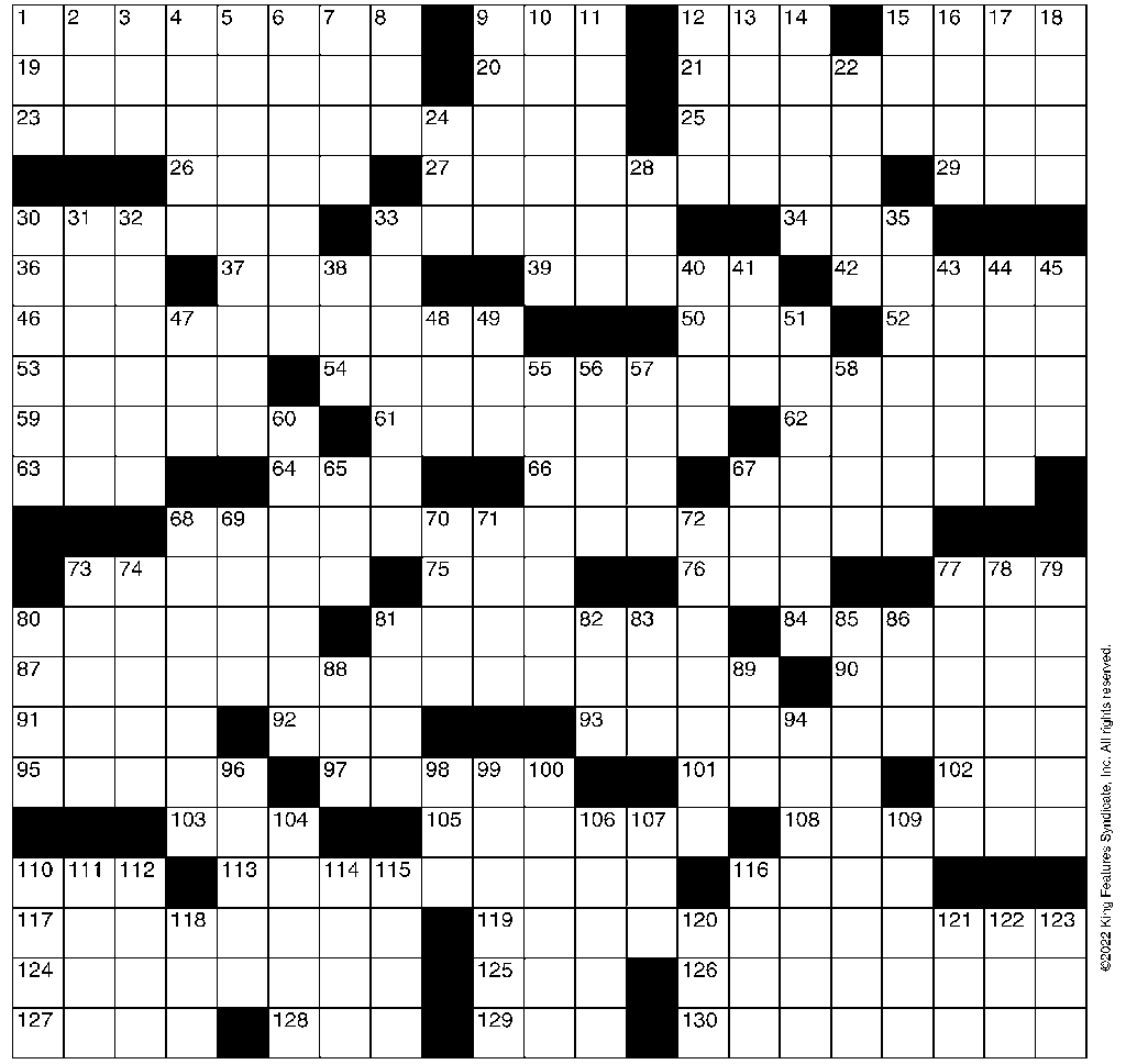 Crossword: Breakfast Stacks (9/21/22) Crossword Seven Days