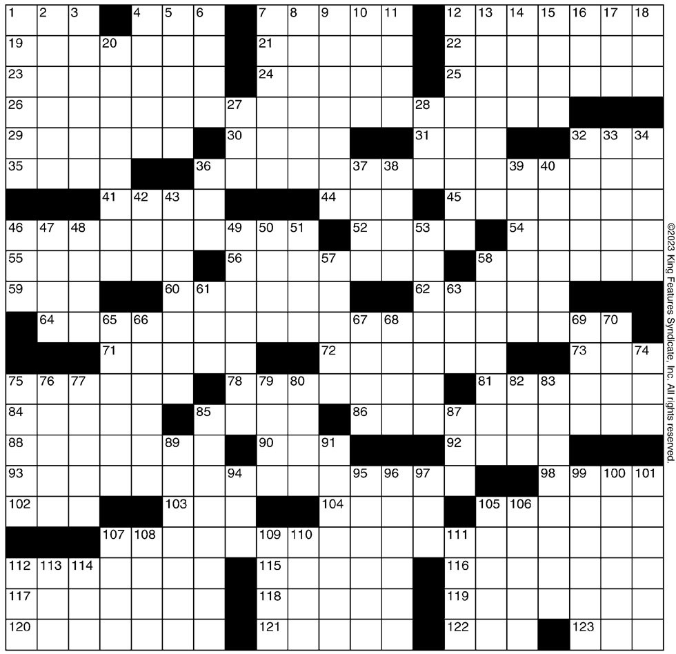 Crossword: 'Game Time' (8/25/21), Crossword, Seven Days