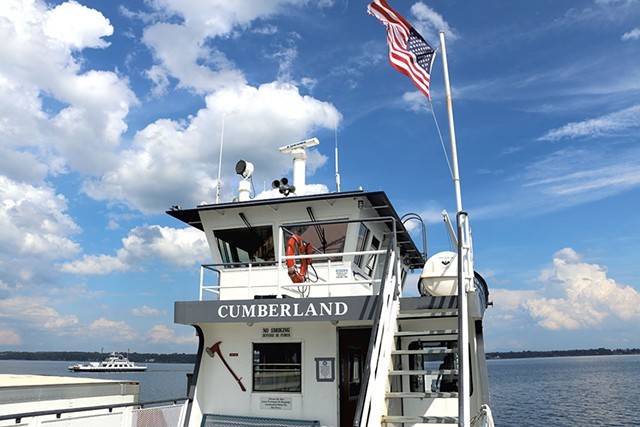 The Cumberland car ferry - FILE: KEVIN MCCALLUM ©️ SEVEN DAYS