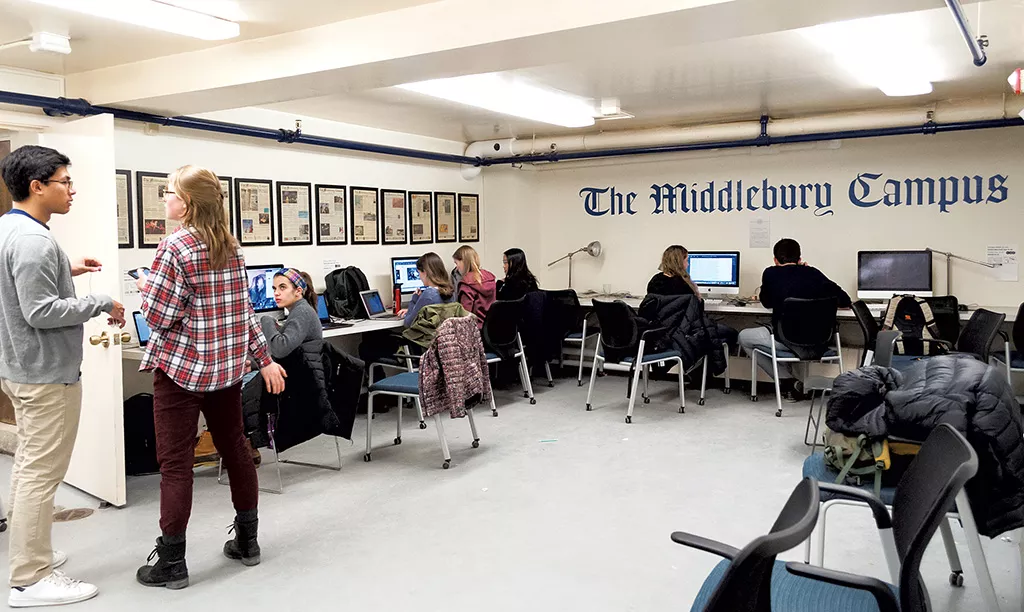 A Campus Fracas Tests Middlebury College's Student Journalists | Media |  Seven Days | Vermont's Independent Voice