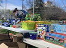 School Distribution Sites Provide Food, Toys for Burlington Kids