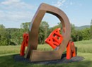David Stromeyer Makes Boulder Moves at Cold Hollow Sculpture Park