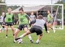 Manchester’s New VT Fusion Women’s Soccer Team Scores for the Community