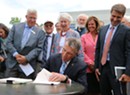 Gov. Scott Signs Historic Housing Bills in Randolph