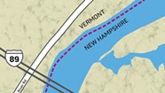 Where on the Connecticut River Is the Vermont-New Hampshire Border?