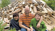 Good Wood: Jericho Dad and Sons Donate Firewood to Those in Need