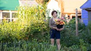 Kelsey Adams Offers 'Slow Flowers' at Urban Farm in Winooski