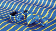 Beau Ties of Vermont Uses Blue and Yellow Fabric for Ukraine Fundraiser