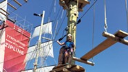 Pirate-Themed Ropes Course
