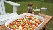 Italian Garbanzo Bean Salad: An Easy, Colorful Summer Dish