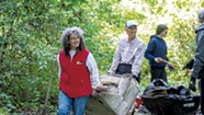 Volunteers Mark Jewish New Year With Cleanup at Burlington's Barge Canal