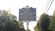 A Historical Roadside Marker in Randolph Goes Missing