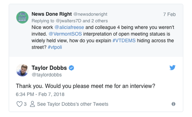 News Done Right Interview Requests