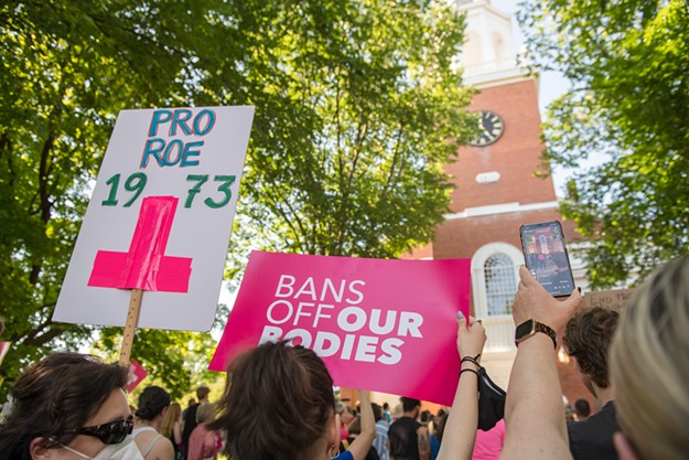 In Burlington, Protesters Vow to Fight on After SCOTUS Abortion Ruling