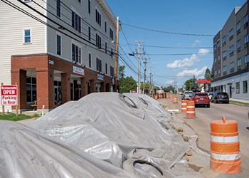 Construction Challenges Winooski's Main Street Restaurants