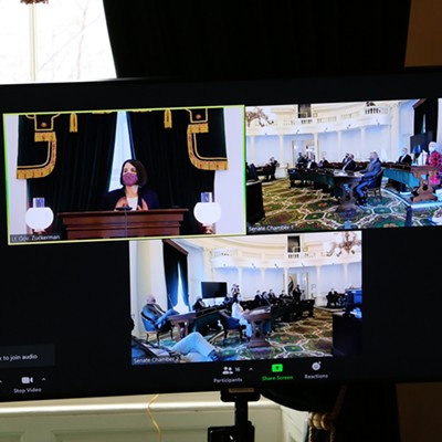 Scenes From the Vermont Legislature's First Day