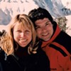 Randy Stern and his late wife, Annette Monachelli, on vacation in the 1990s