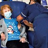 Margaret Keenan, 90, on Tuesday became the first patient in the United Kingdom to receive the Pfizer-BioNTech COVID-19 vaccine