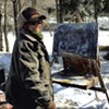Julie Davis on Winter Plein Air Painting, What to Wear and the Allure of Mount Mansfield