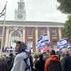 Hundreds Rally in Burlington in Response to Israel-Hamas War
