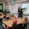 A class at Vergennes Union Elementary School