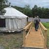 A Yurt That Survived Flooding Gets New Life as Gathering Space at Nature Center