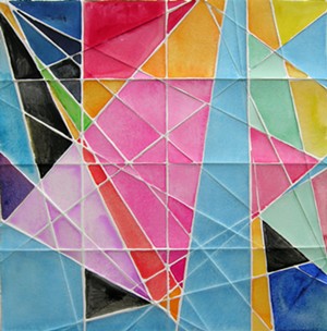 COURTESY OF VERMONT ARTS COUNCIL - "Pink and Yellow Sail" by Caroline Tavelli-Abar
