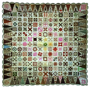 COURTESY OF BENNINGTON MUSEUM - 1893 Jane Stickle quilt