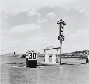 COURTESY OF HALL COLLECTION © THE ARTIST - Selected works (from "Twenty-six Gasoline Stations") by Ed Ruscha