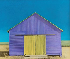 COURTESY OF THE ARTIST - "Smaller Solitary Barn" by Victoria Blewer